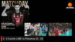 CUCINE LUBE CIVITANOVA vs PIACENZA [upl. by Yerga]