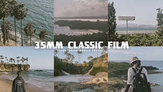 35mm Preset  Free Lightroom Mobile Presets  Aesthetic Preset  Analog Preset  analog Film Preset [upl. by Blunt]