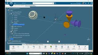 Tutorial 13 Strategy III Modelling an Internal Hinge Conducting FEA of a Beam in 3DEXPERIENCE R2024 [upl. by Ahsam]