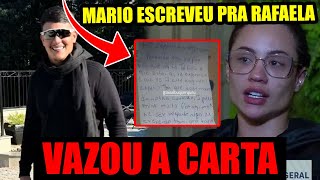 A CARTA QUE MÁRIO ESCREVEU PARA RAFAELA APÓS ELA SER PRESA CONTEÚDO REVELA ALGO CHOCANTE [upl. by Attlee]