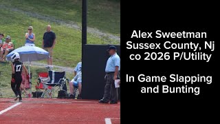 Alex Sweetman In Game Slapping and Bunting [upl. by Aihn]