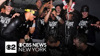 Yankees clinch 59th postseason appearance [upl. by Scharf664]