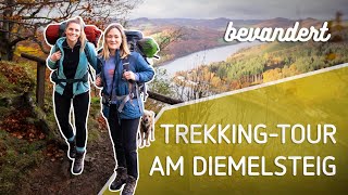 Trekkingtour am Diemelsteig 🎒🌿  bevandert Vlog [upl. by Ballard]