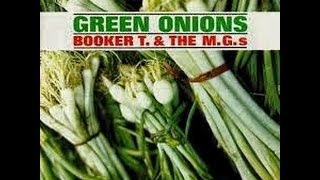 Guitar backing track  Green onions [upl. by Siroved252]