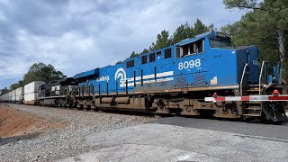 2 HERITAGE UNITS IN THE SAME DAY  WABASH AND CONRAIL extreme FOAME [upl. by Oram]