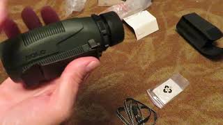 Vortex Optics Solo Monocular 10x36 Unboxing [upl. by Aititil]