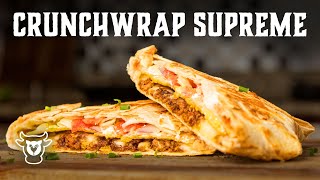 Copycat Crunchwrap Supreme Taco Bell Recipe [upl. by Assed779]