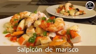 Salpicón de MARISCO muy fácil  Tonio Cocina [upl. by Airret]