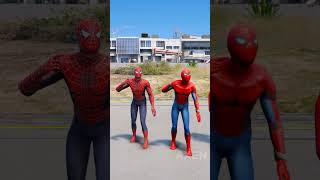 RANDOM SPIDERMAN VS HULK BATTLE gta5 hulk [upl. by Yaeger330]