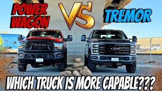 2024 Ford F250 Tremor VS RAM 2500 Power Wagon Has Ford Finally Caught Up To RAM HD [upl. by Arednaxela]