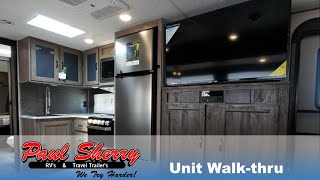 Bunkhouse Travel Trailer w Stainless Steel Appliances  2020 Forest River Vibe 28BH [upl. by Eniowtna]