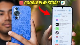 Smartphone HUAWEI Dah Ada Google Play Store 😱 [upl. by Ardnuaet]