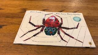 The Very Busy Spider  Book Review [upl. by Suidualc]