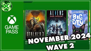 Game Pass November 2024 Wave 2 Games Announced [upl. by Fredericka]