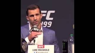 Conceive believe achieve SHUT THE FCK UP Mike Bisping to Luke Rockhold [upl. by Ainivad732]