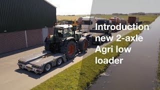 Broshuis introduction Agricultural low loader [upl. by Joo776]