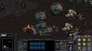 My let play StarCraft Remastered  Brood War Terran Mission 8 [upl. by Siraf78]