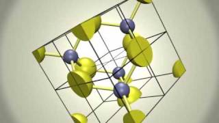 ZincBlende Sphalerite Lattice or ZincIron Sulfide Lattice [upl. by Sell]