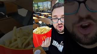 Biggest McDonalds Fries EVER [upl. by Peppie]