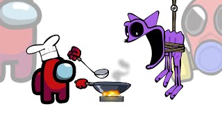 Mini Crewmate Cooks Poppy Playtime Chapter 3 Characters  Among Us [upl. by Jarad]