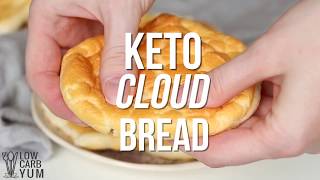 Low Carb Keto Cloud Bread [upl. by Soelch]