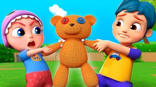 Where is My Bear  Teddy Bear Song  Funny Bunny  Nursery Rhymes amp Kids Songs Compilation [upl. by Nytsirc605]