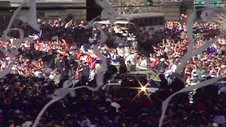 Throwback Relive 1998 Denver Broncos Super Bowl victory parade [upl. by Leahey46]