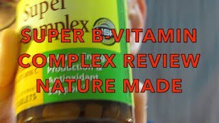 BVITAMINS COMPLEX NATURE MADE HONEST REVIEW [upl. by Nesto]