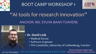 AI Tools For Research Innovation Dr Daniil Lisik [upl. by Enerol817]