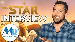 Zachary Levi Interview THE STAR [upl. by Amado]