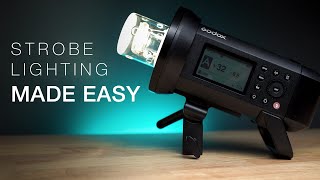 Strobe Lighting Made Easy Tutorial Godox Lighting [upl. by Nanahs471]