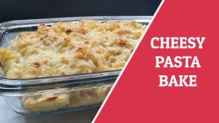 How To Make Easy Homemade Cheesy Pasta Bake For Beginners [upl. by Affer]