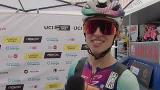 Katarzyna Niewiadoma  Interview at the start  Stage 4  Tour de Suisse Women 2024 [upl. by Oleusnoc]