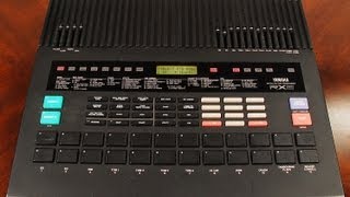 Yamaha RX5 Drum Machine Demo [upl. by Bevus642]