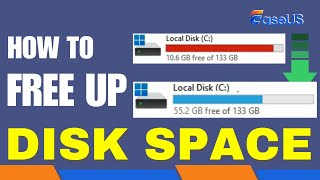 How to FREE UP Disk Space Windows 111087  5 Ways [upl. by Jackelyn]