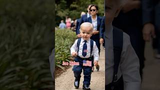 Baby presidents Jeo Biden fashion show [upl. by Eilyab758]