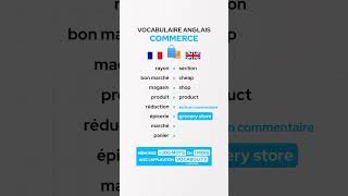 Le vocabulaire anglais du commerce 🇬🇧 [upl. by Ly]