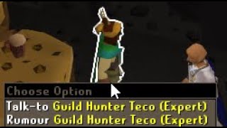 100 EXPERT HUNTER RUMOURS COMPLETED Slayer tasks for Hunter [upl. by Reyem398]