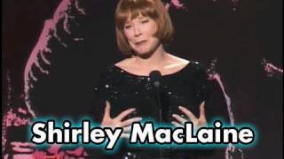 Shirley MacLaine Says Jack Nicholson Is quotChannelingquot [upl. by Ashbaugh215]