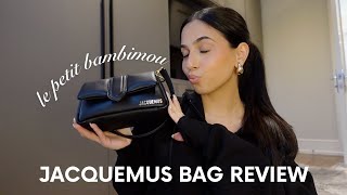 JACQUEMUS Le Petit Bambimou BAG REVIEW [upl. by Sapphera]