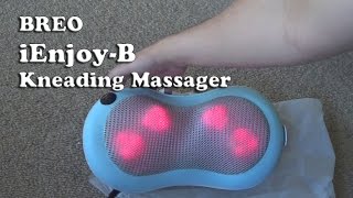 Breo iEnjoyB Kneading Massager  Product Unboxing [upl. by Netsriik]