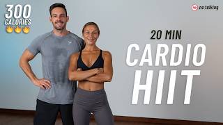 20 MIN CARDIO HIIT WORKOUT  Full Body No Equipment No Repeats [upl. by Mort819]