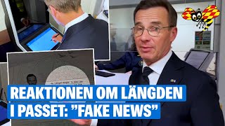 Ulf Kristerssons reaktion på längden i passet ”Fake news” [upl. by Burgess49]