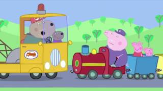 Peppa Pig  Grandpas Little Train 32 episode  2 season HD [upl. by Sileray]