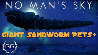 Sandworm amp Eagle Pet Hatching in No Mans Sky [upl. by Worra]