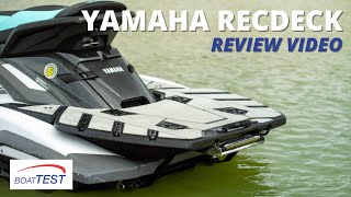 Yamaha RecDeck 2022  Review Video by BoatTESTcom [upl. by Yunick]