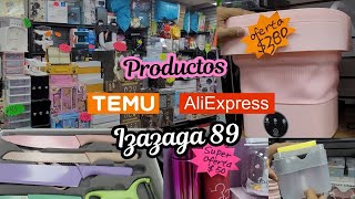 Izazaga 89  ✨ Productos de TEMU y ALIEXPRESS para el HOGAR con un gran 😱 DESCUENTO 😱 [upl. by Ainirtac]