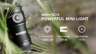 Sofirn SC13 Most Pocket Flashlight [upl. by Sunshine372]