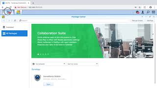 Synology Surveillance Station Install [upl. by Nereids355]