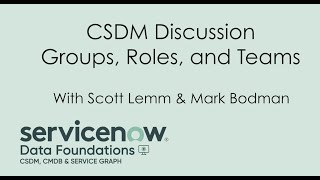 CSDM Discussion about Assignment Change Support and Managed by Groups in CSDM [upl. by Nehepts]